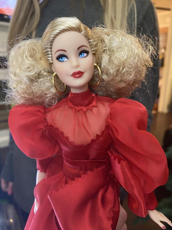 Barbie, Collector Doll, 75th Anniversary Blonde in Red Gown