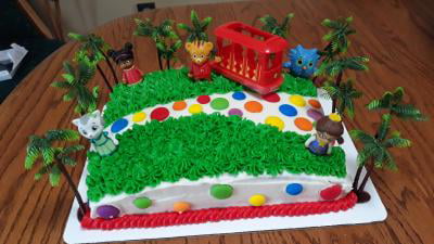Daniel Tiger's Neighborhood Cupcake Cake 18 PCS Decoration Party Supplies TOPPER 