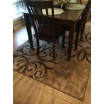 Free Shipping! Better Homes & Gardens Iron Fleur 5'3