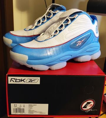 Reebok Iverson Legacy Unisex Shoes Athletic Blue/White/Red cn8405