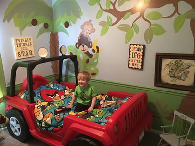 Little Tikes Jeep Wrangler Toddler To, Little Tikes Jeep Wrangler Toddler To Twin Convertible Bed