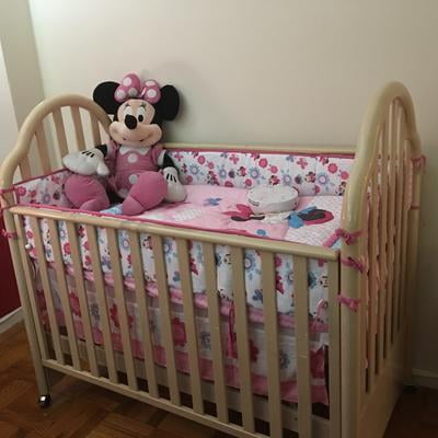 walmart minnie mouse crib bedding
