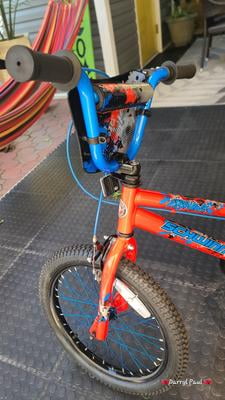 Schwinn Firehawk Kids Bike, 18-Inch Wheels, Training Wheels