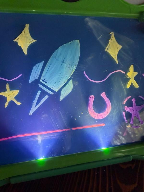Disney and Pixar Toy Story 5 Glow Lilypad Dry Erase Drawing Board