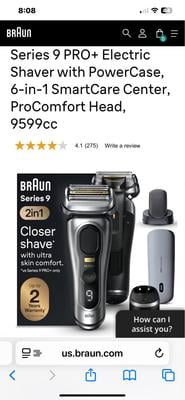 Free Shipping! Braun Men's Series 9 PRO+ Electric Shaver with