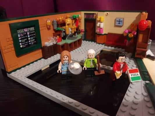 walmart friends lego central perk