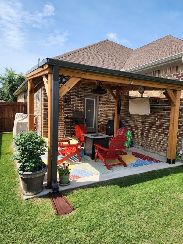 Backyard Discovery 20' x 12' Kingsport Cedar Carport - Samsclub.com