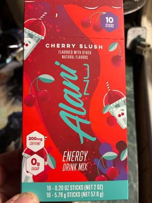 Alani Nu Energy Sticks Breezeberry, 10 Count, 200mg Caffeine