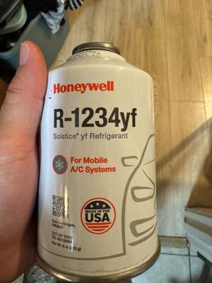 FJC R-1234yf Automotive Refrigerant, 8 oz, YF1234 AC Compatible