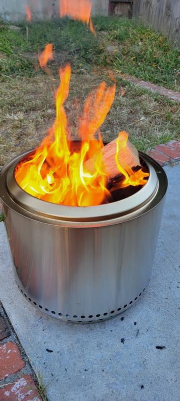 Solo Stove Bonfire 2.0: Portable Small Wood Fireplace Big Yard