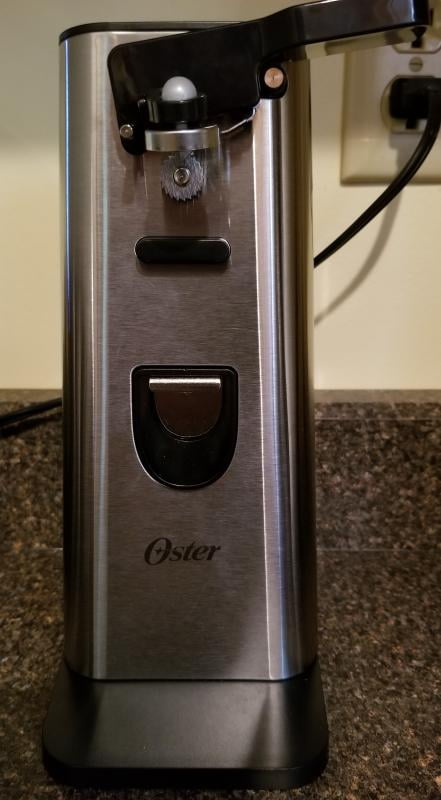  Oster FPSTCN1300 Electric Can Opener, Stainless Steel