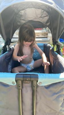 Customer reviews for Baby Trend Tour LTE 2-in-1 Stroller Wagon - Desert Grey  | Walmart.com