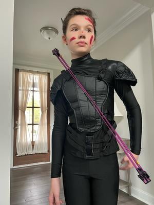 Rubie's Officiële Marvel Black Widow-film, Deluxe verkleedkostuum voor dames, L, zwart, goud, Halloween Halloween Rubie's Officiële Marvel Black Widow-film, Deluxe verkleedkostuum voor dames, L, zwart, goud, Halloween Halloween