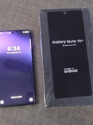 Samsung Galaxy Note 10+ Plus 5G, Single-SIM 256GB, Unlocked Cell
