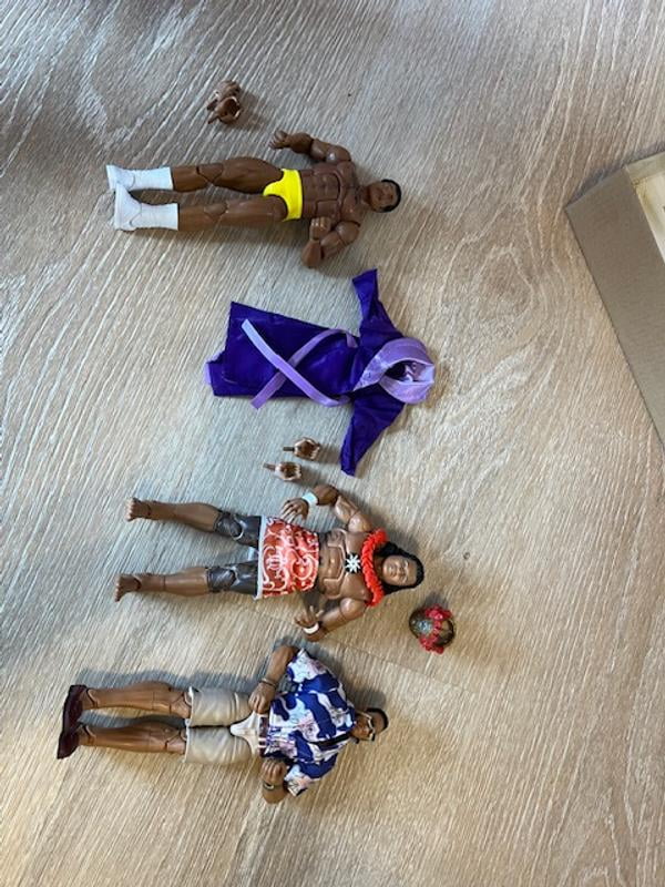 WWE Elite Action Figure Generations: The Rock, Rocky Johnson