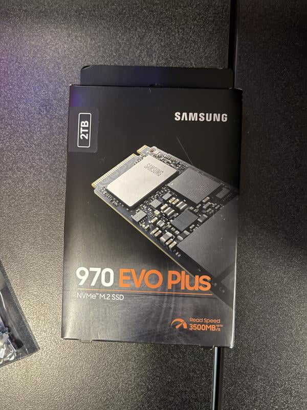 SAMSUNG 970 EVO PLUS M.2 2280 2TB PCIe Gen 3.0 x4, NVMe 1.3 V-NAND