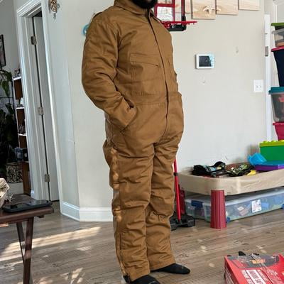 Wrangler Workwear Men's Long Sleeve Insulated Flex Duck Rugged