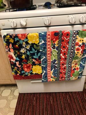 The Pioneer Woman Fiona Floral Kitchen Towels Set of 4 