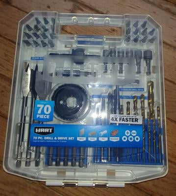 HART 70-Piece Drill and Drive Bit Set 