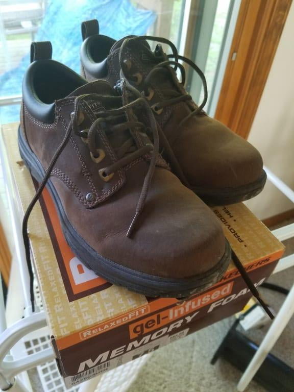 men's skechers relaxed fit segment rilar brown