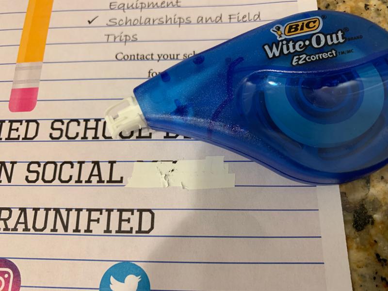 bic wite out ez correct inside