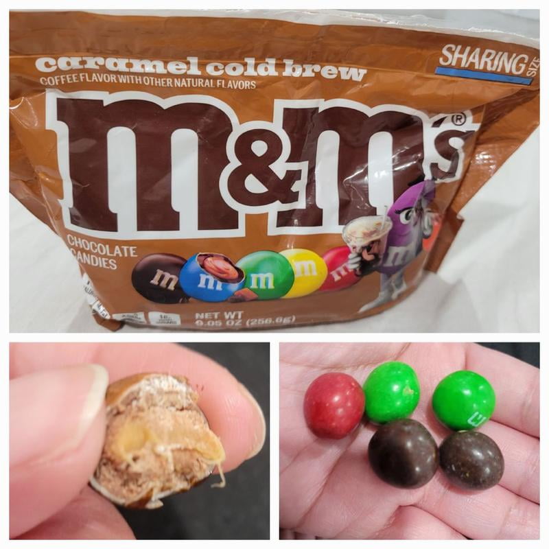 M&M's Caramel Cold Brew Milk Chocolate Candy, Share Size - 2.83 oz
