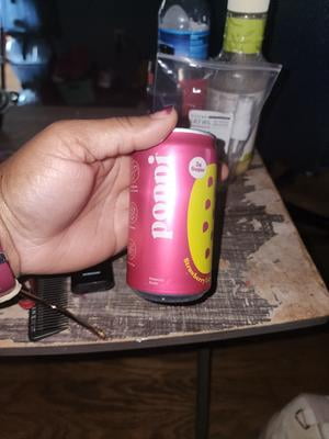 poppi Raspberry Rose Prebiotic Soda Mini Can, 7.5 fl oz Can, 6