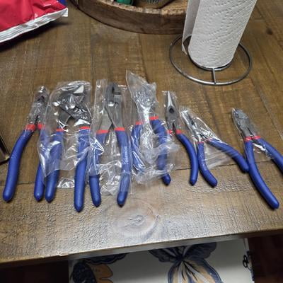 WORKPRO 7-piece Pliers Set with Groove Joint & Long Nose - Walmart.com