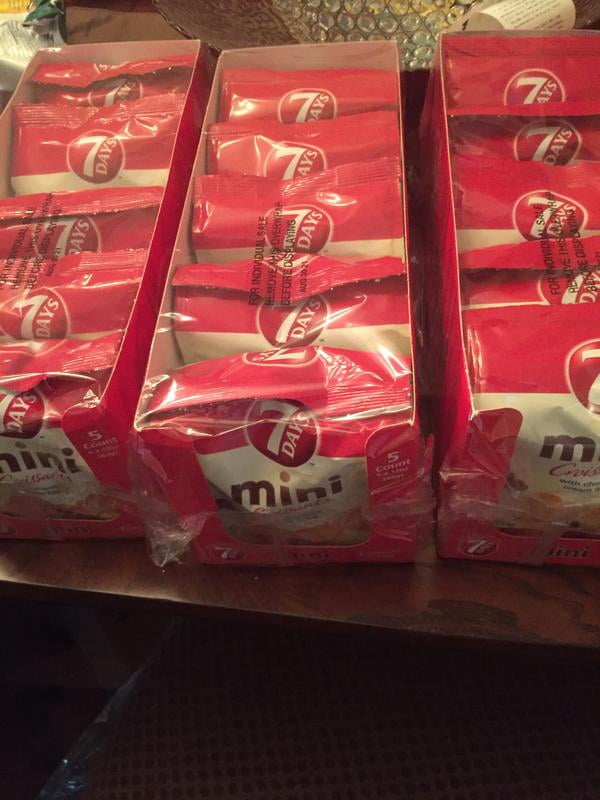 Customer reviews for 7Days Mini Croissant Pouches, Chocolate, 2.12