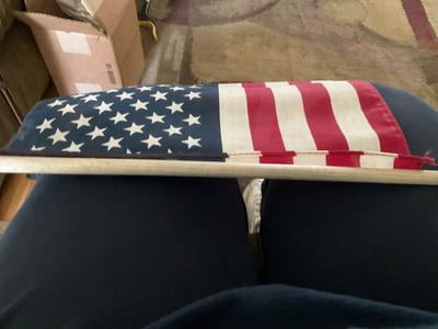 USA Window Flag 12 x 18 by Betsy Flags Made in the U.S. 2 Pk Outdoor or Indoor