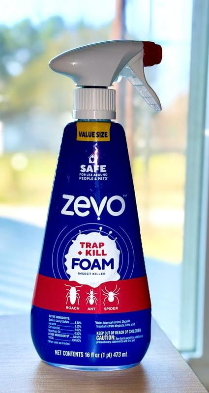 Customer reviews for Zevo Roach Killer Trap & Kill Foam Spray for