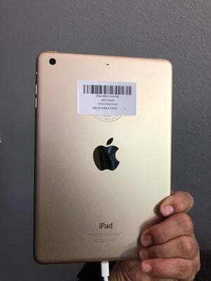 Restored 2014 Apple iPad mini Wi Fi 64 GB Gold (3rd Generation