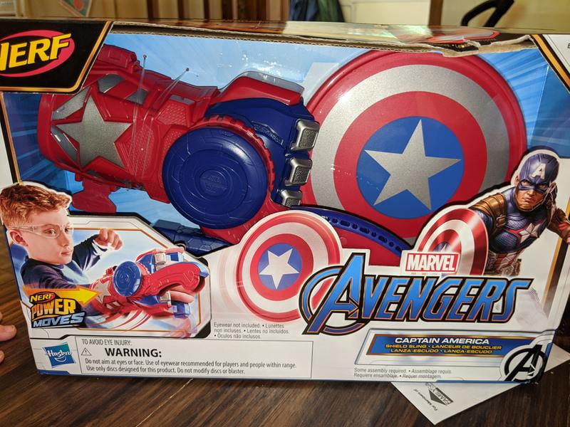captain america nerf shield walmart