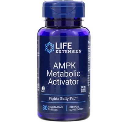 life extension ampk metabolic activator 30 vegetarian tablets walmart com walmart com