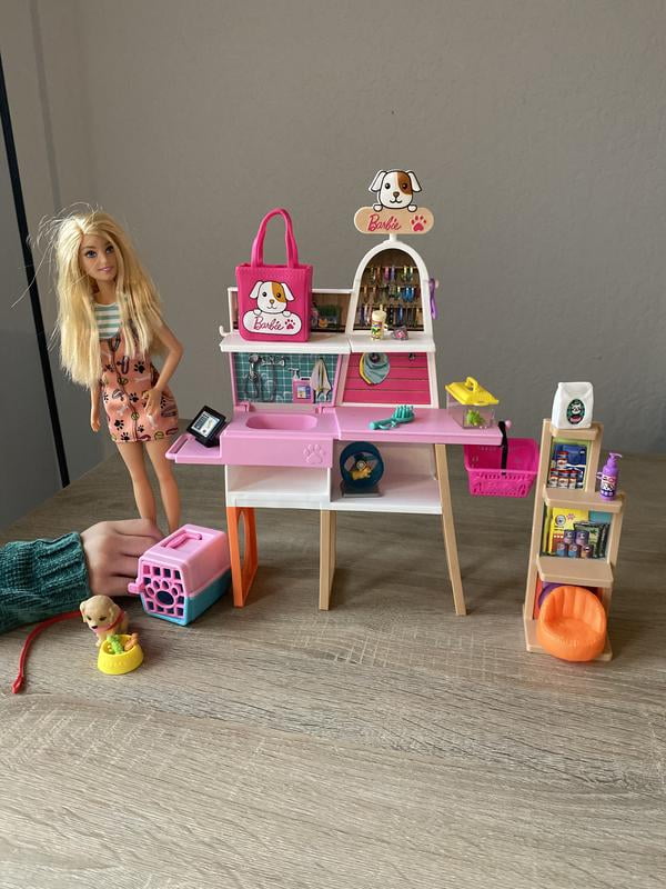 Barbie pet supply store hotsell