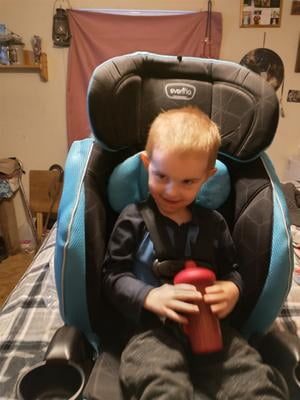 Customer reviews for Evenflo Chase Plus 2-in-1 Booster Toddler Car Seat  (Huron Black) | Walmart.com