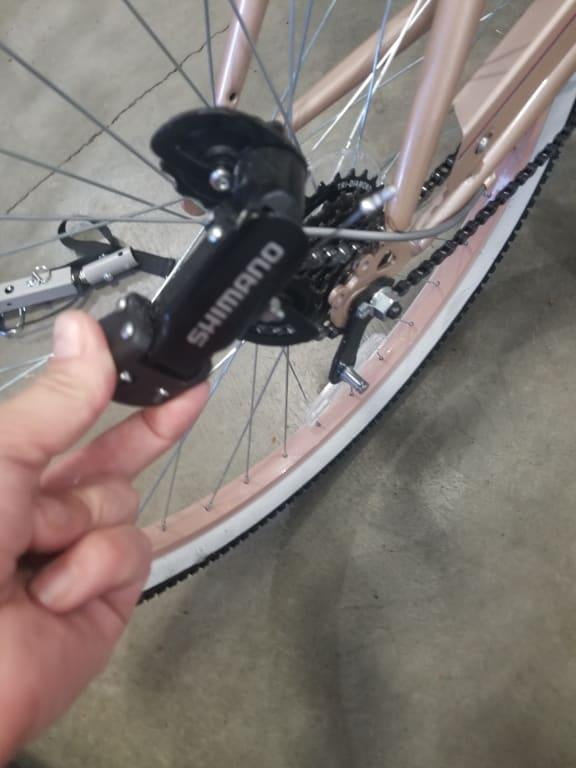 kent bayside cruiser bike rose gold