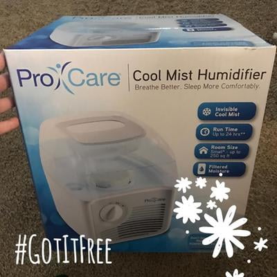 Procare cool 2024 mist humidifier filter