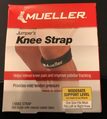 Shop Mueller Advanced Patella Knee Strap (One Size) Black Online in KSA -SSS