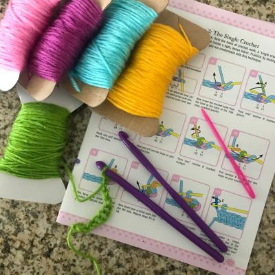 A crocheting kit ideal for kids and beginners. Crochet Art by 4M. New. -  arts & crafts - by owner - sale - craigslist