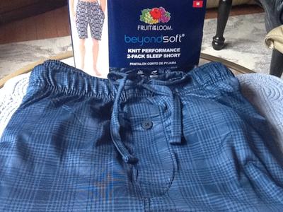 fruit of the loom beyond soft sleep shorts