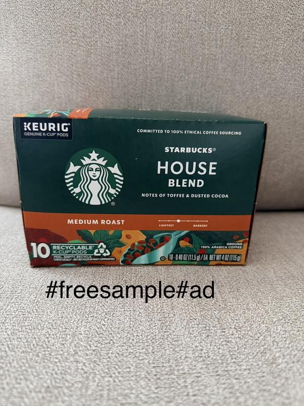 Starbucks, Whole Bean Coffee, House Blend, 40 Oz for 90 Cups