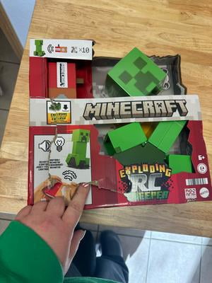 Mattel Minecraft Figurine télécommandée Exploding RC Creeper avec effets sonores et lumineux, 10 particules d'explosion, mouvements authentiques et code DLC, 6 ans et + HRR48 | Votre wishlist sur Mattel Minecraft Figurine télécommandée Exploding RC Creeper avec effets sonores et lumineux, 10 particules d'explosion, mouvements authentiques et code DLC, 6 ans et + HRR48 | Votre wishlist sur