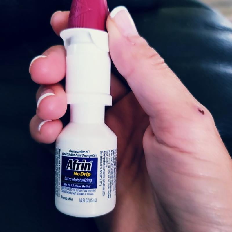 Customer reviews for Afrin No Drip Extra Moisturizing Nasal Spray,12 Hour  Congestion Relief, 15 mL