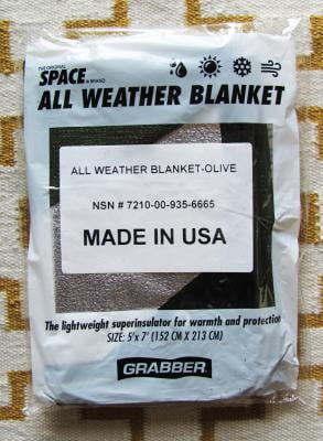 Olive Space 127003 All Weather Blanket 
