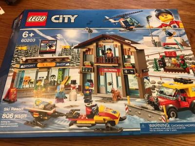 lego ski resort set