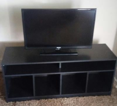 Mainstays 4 Cube Tv Console For Tvs Up To 59 Espresso Walmart Com Walmart Com