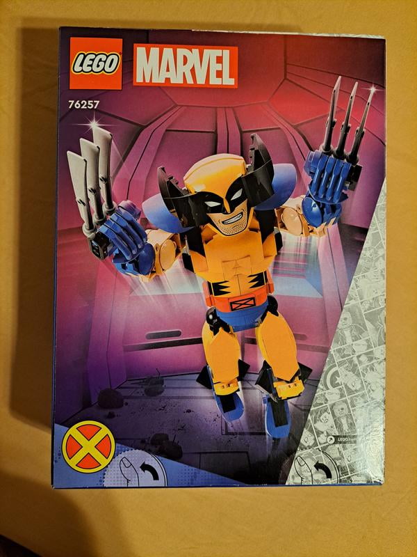 LEGO Marvel Wolverine Construction Figure 76257, Fully Jointed X
