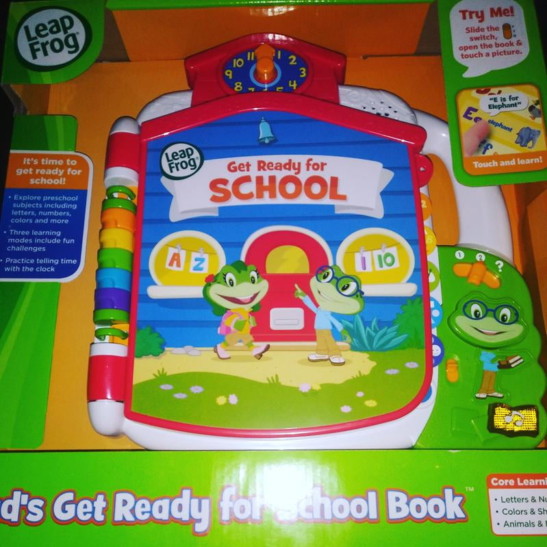 Leapfrog Tad S Get Ready For School Book Preschooler Book With Music Walmart Com Walmart Com