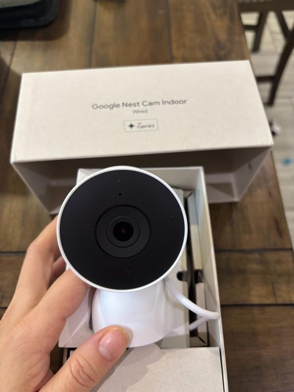 Google Nest 3rd Generation Wired Indoor Security Camera with 2K
